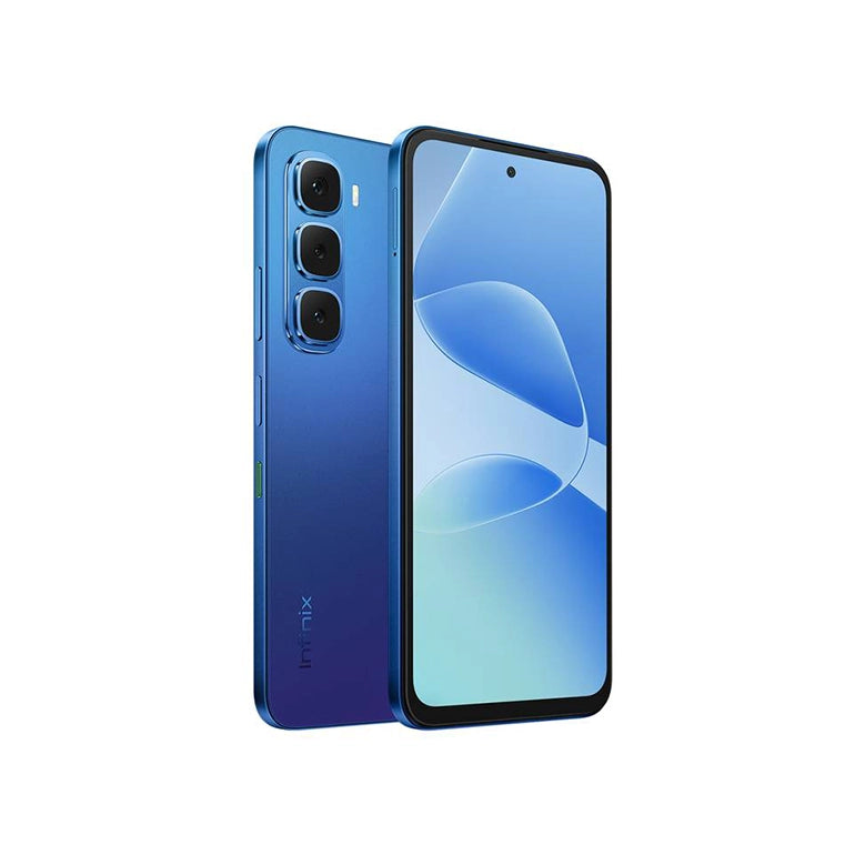 هاتف Infinix Hot 60i 4G – مساحة تخزين 128GB / رام 4+4GB، بطارية بسعة 5160mAh | أزرق هاتف Infinix Hot 60i 4G – مساحة تخزين 128GB / رام 4+4GB، بطارية بسعة 5160mAh | أزرق